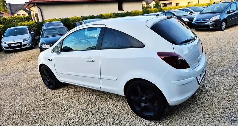 Opel Corsa cena 9999 przebieg: 214000, rok produkcji 2008 z Knyszyn małe 596